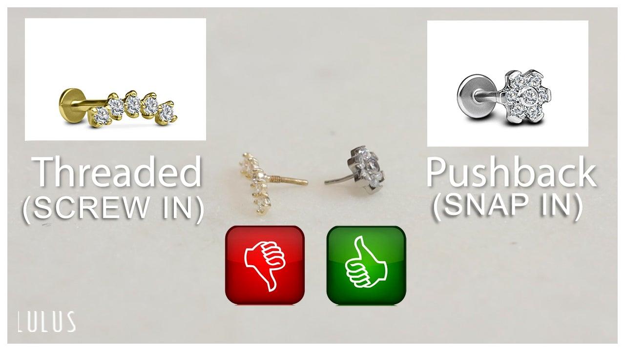Push-Back VS Flat-back Jewelry Whats The Difference?? - Lulu Ave