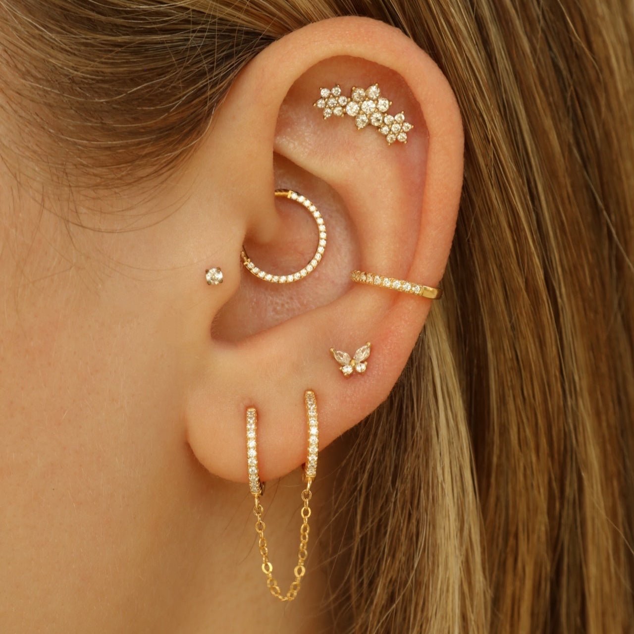 Conch Jewelery: Fashionable conch ear cuffs - Perfect for trendy piercings - Lulu Ave Body Jewelery