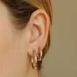 3mm Tube Hoops - Hoops - Lulu Ave Body Jewelery