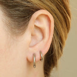 Rounded Simple Huggies - Huggies - Lulu Ave Body Jewelery