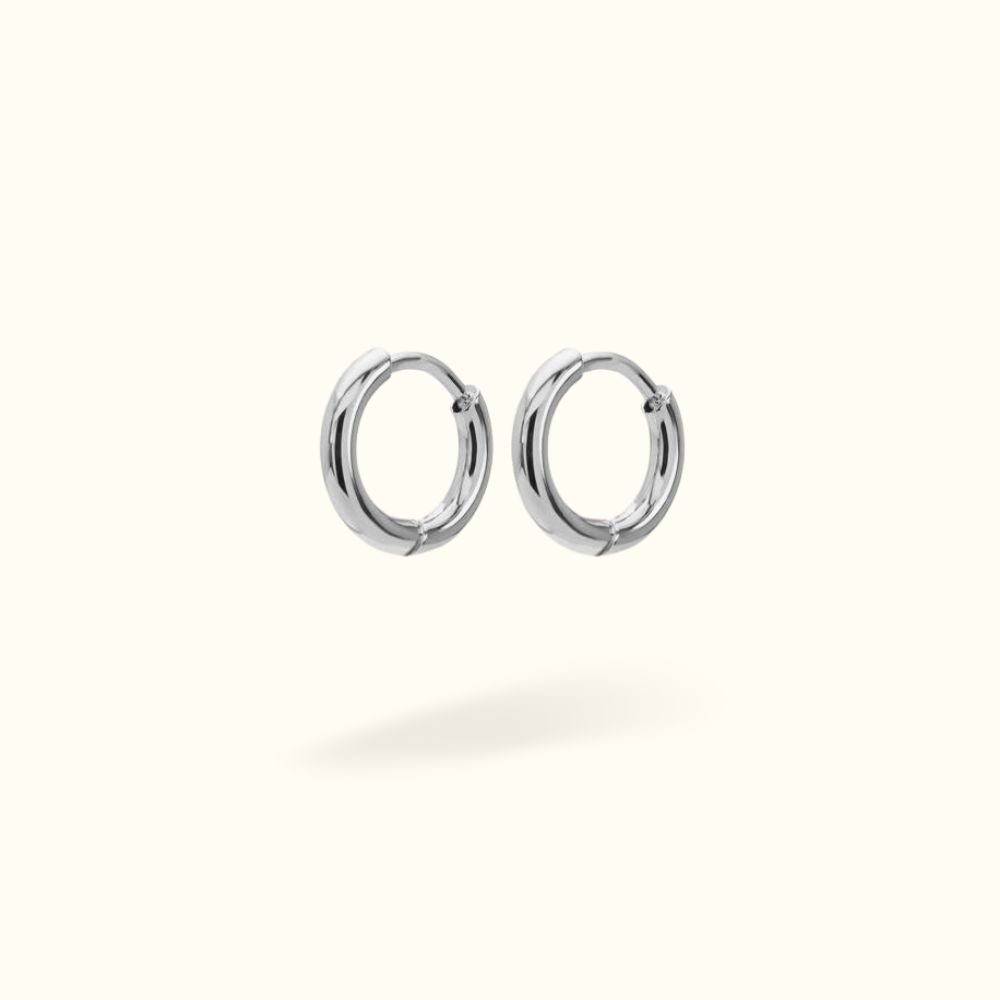 Rounded Simple Huggies - Huggies - Lulu Ave Body Jewelery