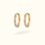 Titanium Crystal Huggies - Huggies - Lulu Ave Body Jewelery