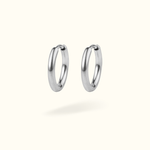 Titanium Plain Huggies - Huggies - Lulu Ave Body Jewelery