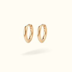 Titanium Plain Huggies - Huggies - Lulu Ave Body Jewelery