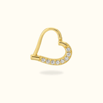 14k Daith Heart - Lulu Ave Body Jewelery