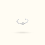 Ear Cuff With Pave Stone - Lulu Ave Body Jewelery