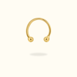 14k Horseshoe - Lulu Ave Body Jewelery