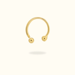 14k Horseshoe - Lulu Ave Body Jewelery