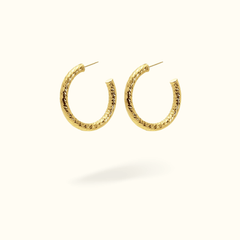 Sparkle Twisted Hoops - Lulu Ave Body Jewelery
