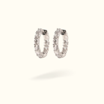 Large Stone Huggies - Lulu Ave Body Jewelery