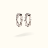 Large Stone Huggies - Lulu Ave Body Jewelery