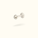 14k Dome Single Earring - Lulu Ave Body Jewelery