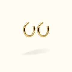 5mm Small Tube Hoops - Lulu Ave Body Jewelery