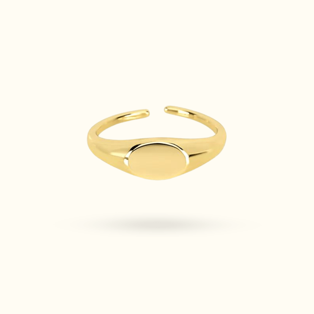Signet Open Ring - Lulu Ave Body Jewelery