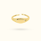 Signet Open Ring - Lulu Ave Body Jewelery