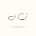 3mm Tube Hoops - Lulu Ave Body Jewelery