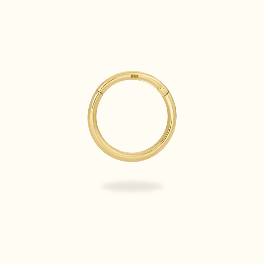 14k Hinged Ring - Lulu Ave Body Jewelery