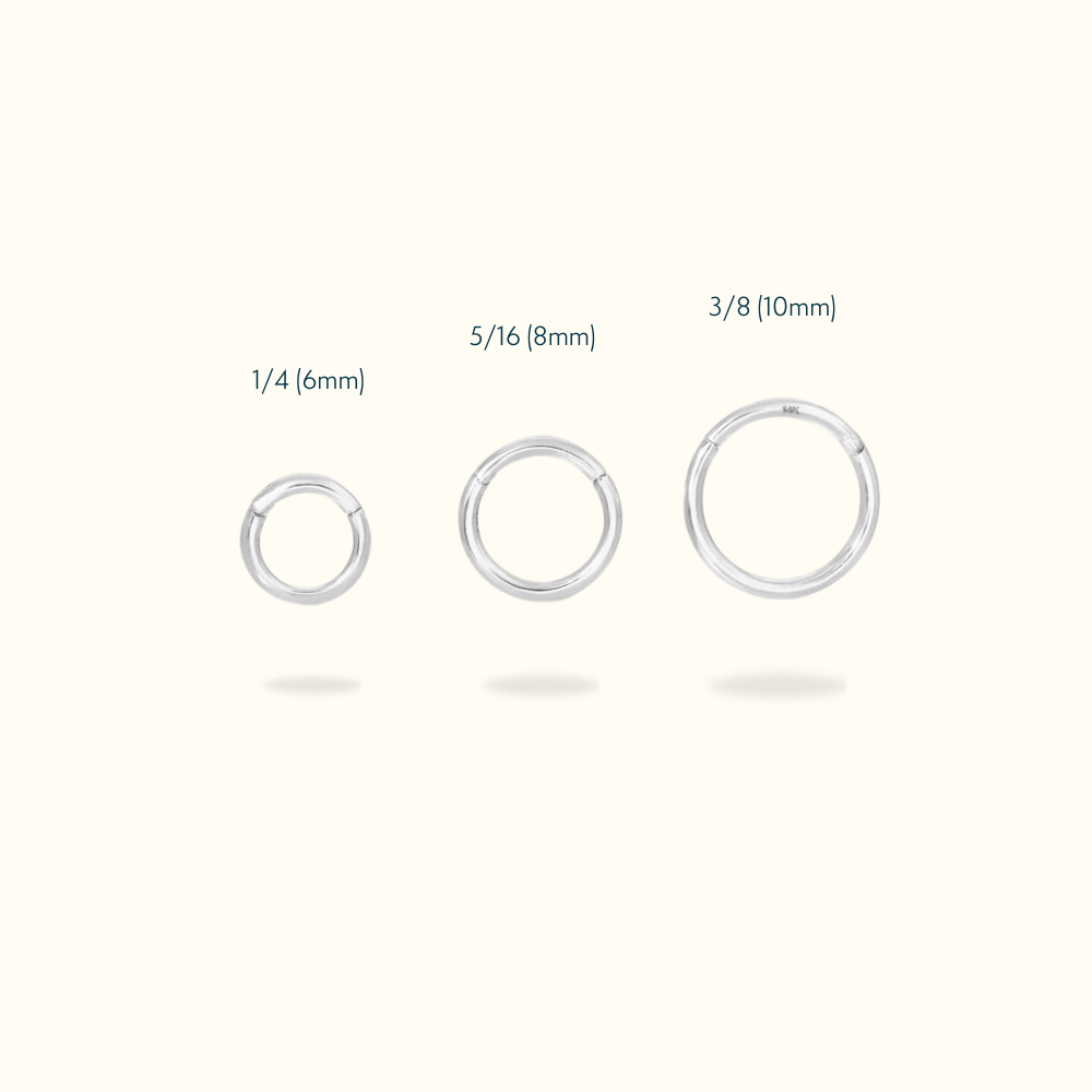 14k Hinged Ring - Lulu Ave Body Jewelery