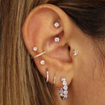 Crystal Lined Cuff - Lulu Ave Body Jewelery