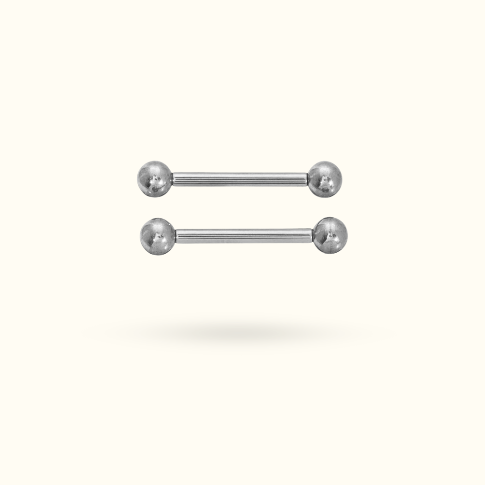 Titanium Nipple Barbells Lulu Ave