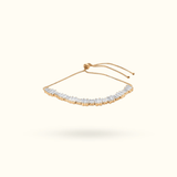 Crystal Baguette Bracelet - Lulu Ave Body Jewelery