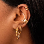 Twisted Rope Hoops - Lulu Ave Body Jewelery