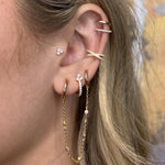 Crystal Infinity Cuff - Lulu Ave Body Jewelery