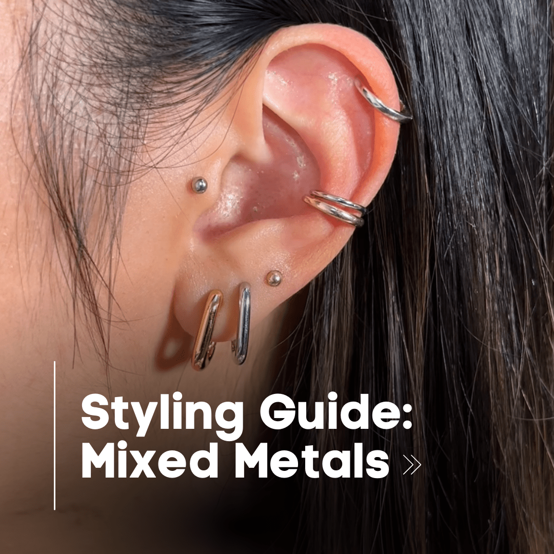 Mixing Metals: A Guide to Creating Cohesive and Stylish Ear Piercings - Lulu Ave 