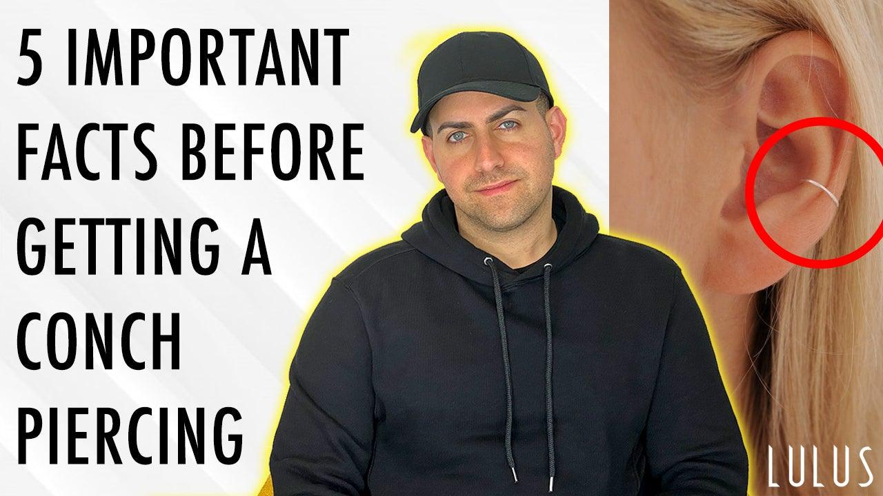 5 Important Facts Before Getting A Conch Piercing - Lulu Ave
