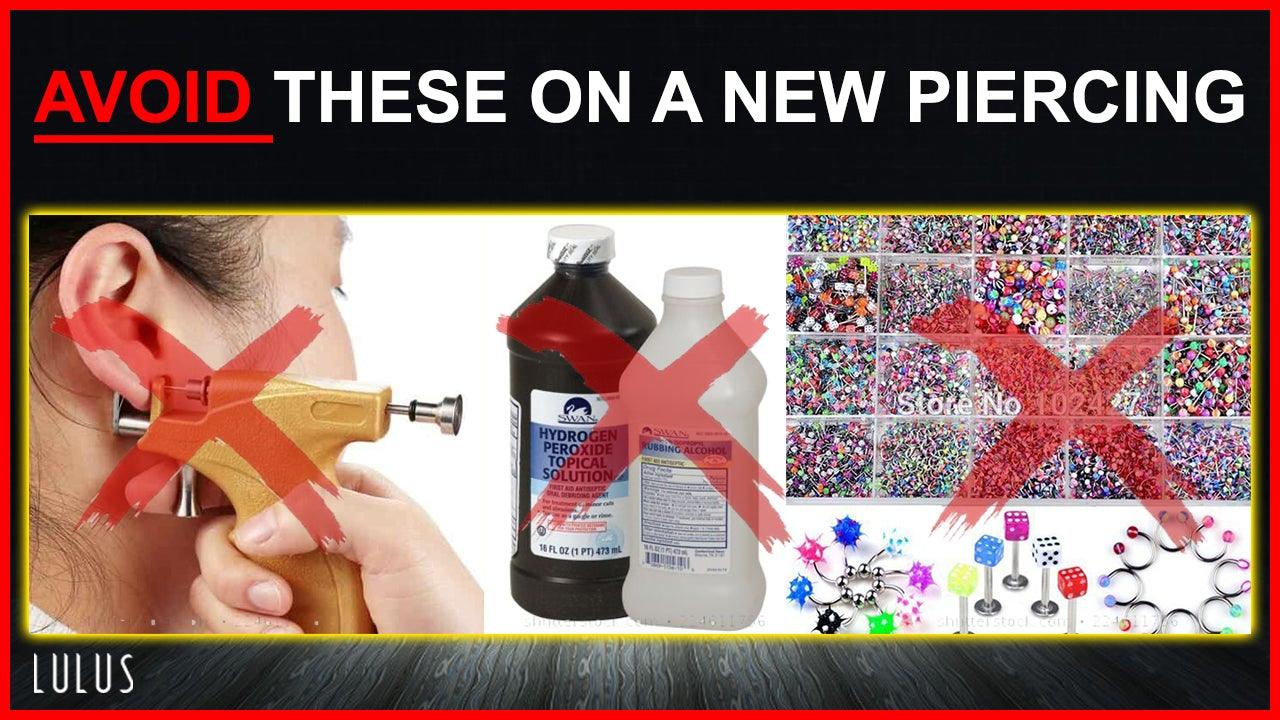 5 Important Facts To AVIOD Before Your Next Piercing - Lulu Ave