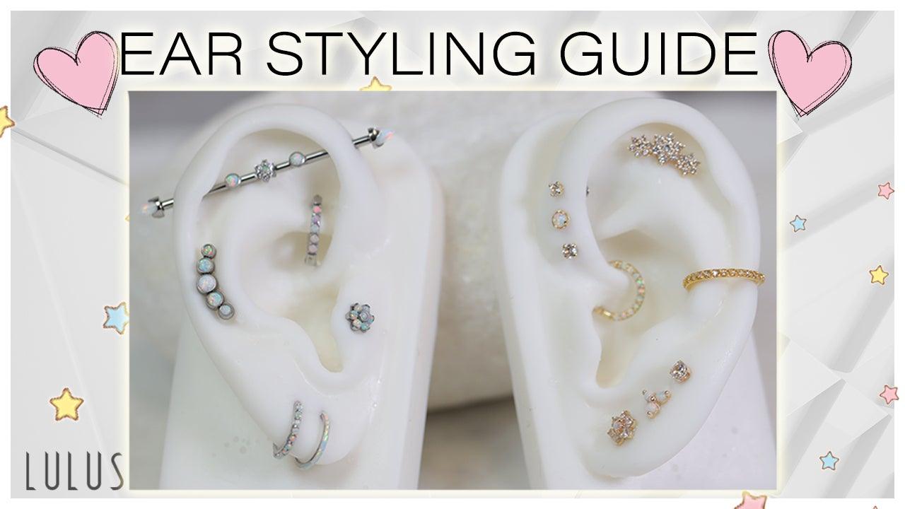 Ear Styling Guide With Johnny Gold VS Silver + Industrial Jewelry! ❤️ - Lulu Ave