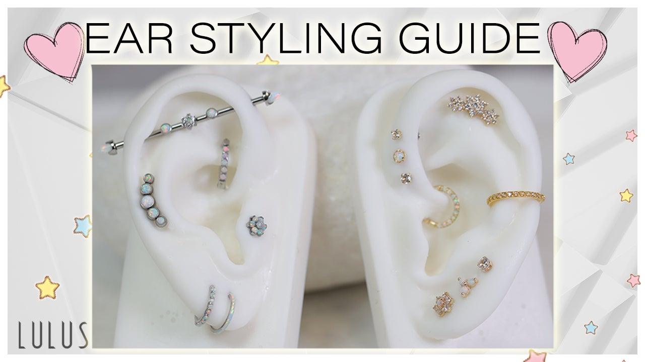 Ear Styling Guide With Johnny Gold VS Silver + Industrial Jewelry! ❤️ - Lulu's Body Jewelry