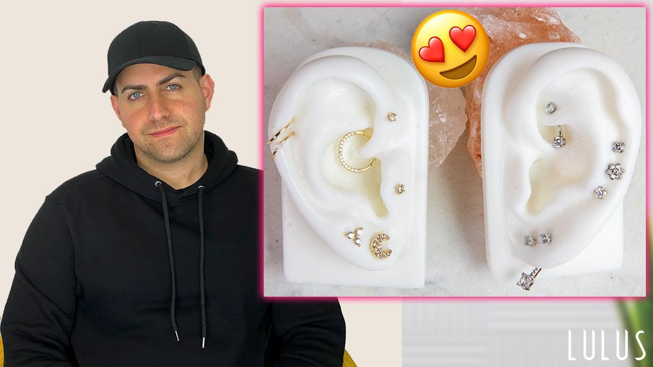 Ear Stylist Johnny Shows You How To Mix & Match Earrings That Compliment Each Other - Lulu Ave