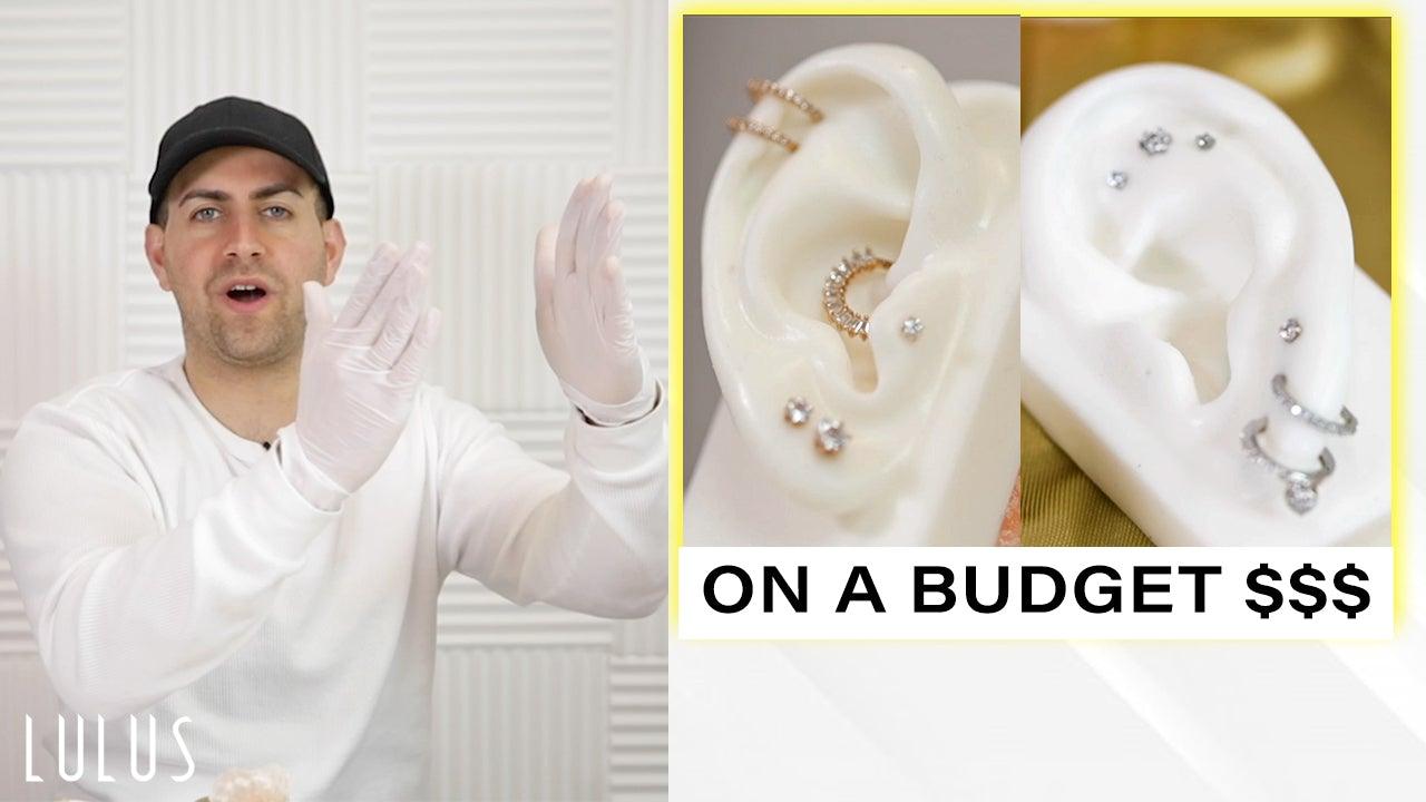 Johnny Styes Your Ear On A Budget - $$ (Silver vs. Rose Gold) - Lulu's Body Jewelry