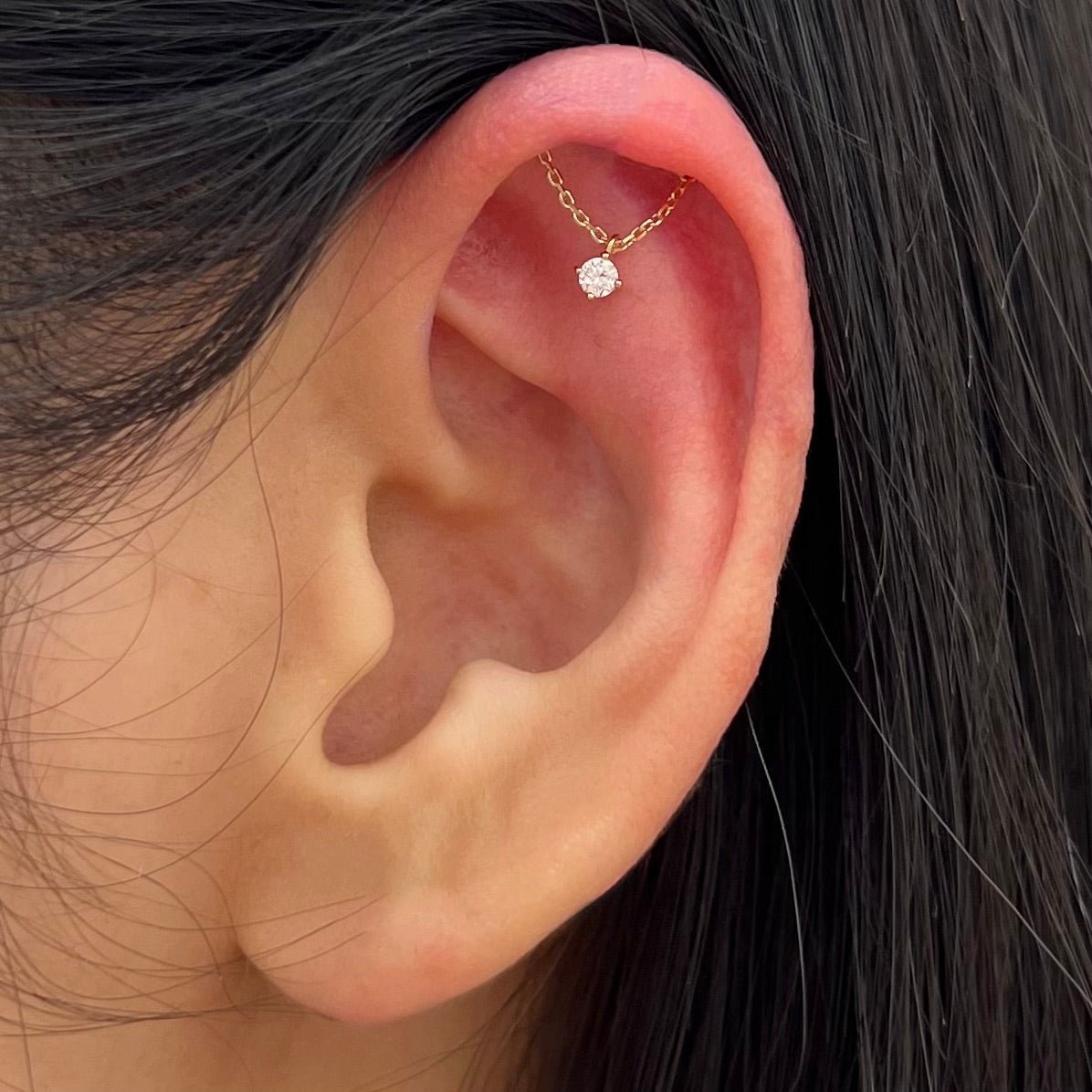 The Hidden Helix Piercing - Lulu Ave