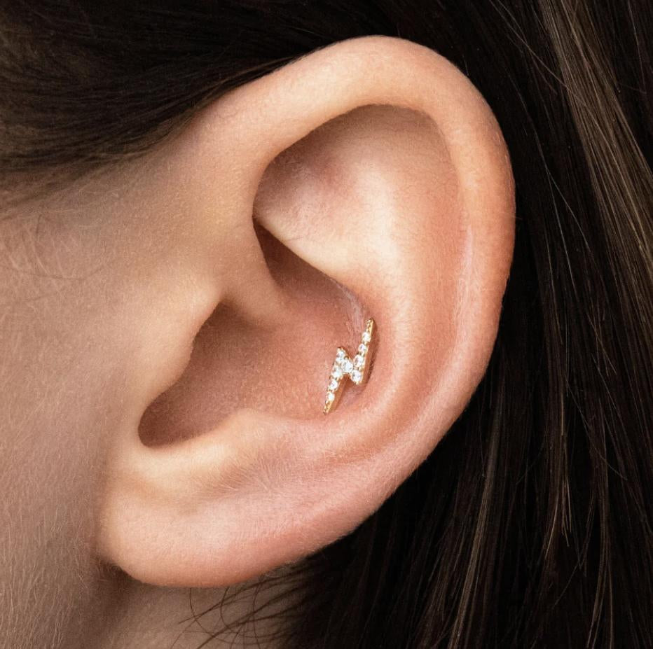 Conch Jewelery: Fashionable conch ear cuffs - Perfect for trendy piercings - Lulu Ave Body Jewelery