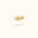 14K Bubble Marquise - Earrings - Lulu Ave Body Jewelery