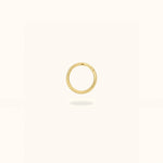 14K Plain Hinged Ring - Hinged Ring - Lulu Ave Body Jewelery