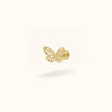 14K Solid Butterfly - Earrings - Lulu Ave Body Jewelery