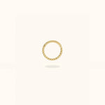14K Twisted Hinged Ring - Hinged Ring - Lulu Ave Body Jewelery