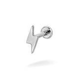 Titanium Plain LIGHTENING BOLT