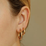 3mm Tube Hoops - Hoops - Lulu Ave Body Jewelery