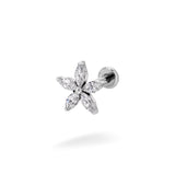 Titanium MARQUISE FLOWER