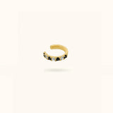 Black Dotted Cuff - Cuff - Lulu Ave Body Jewelery