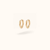 Gold Titanium Plain Huggies - Huggies - Lulu Ave Body Jewelery