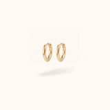 Gold Titanium Plain Huggies - Huggies - Lulu Ave Body Jewelery