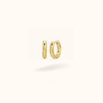Gold Vermeil Chunky Huggies - Lulu Ave Body Jewelery