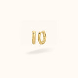 Gold Vermeil Chunky Huggies - Lulu Ave Body Jewelery