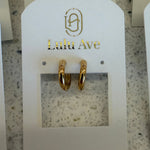 Gold Vermeil Chunky Huggies - Lulu Ave Body Jewelery