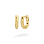 Gold Vermeil Chunky Huggies - Lulu Ave Body Jewelery